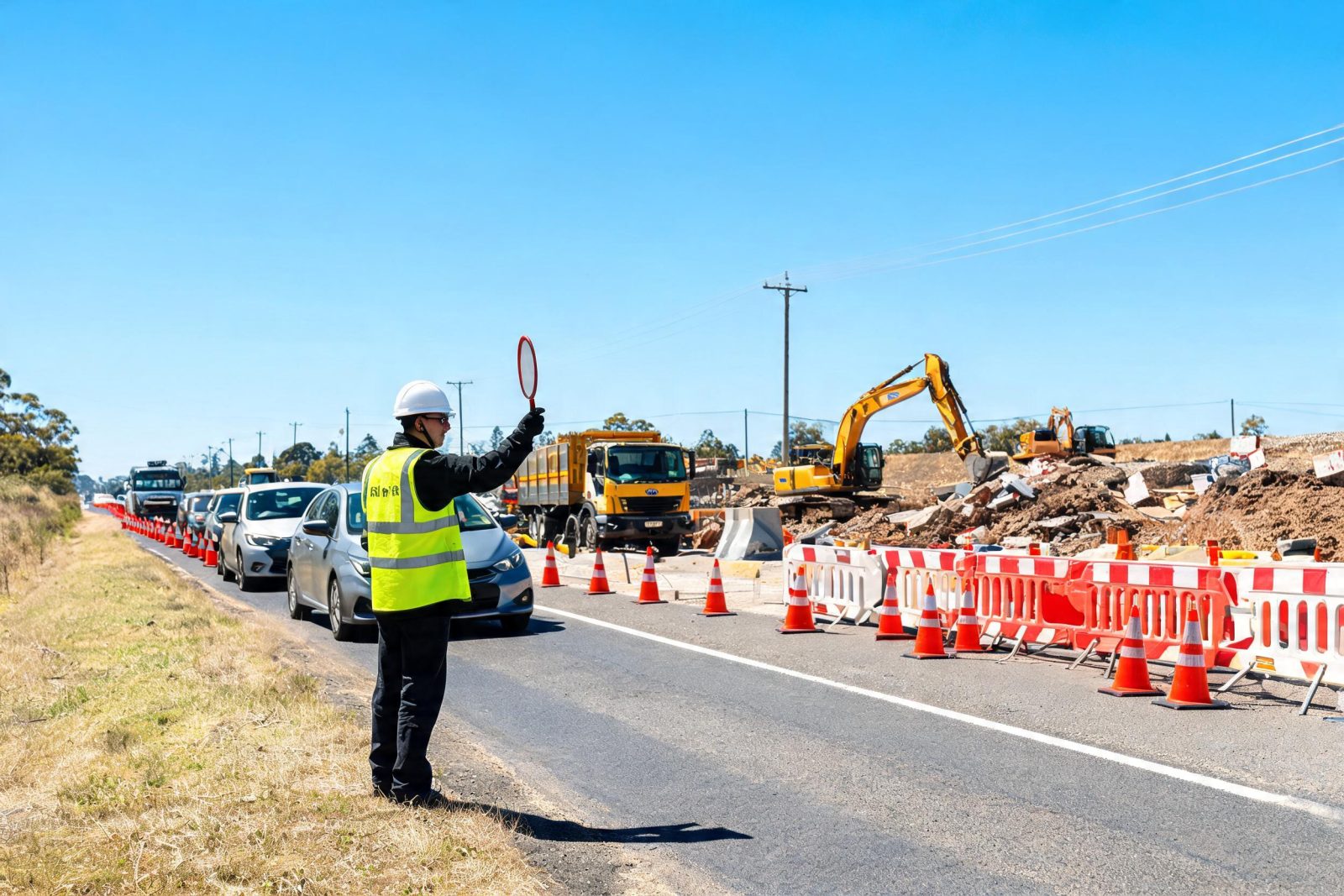 Traffic Management on Construction Sites training
